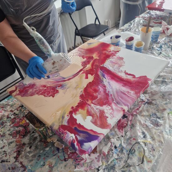 Akryylikaatokurssi Kuopiossa